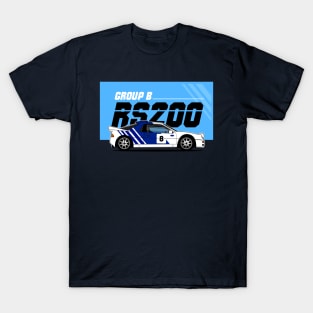 RS200 WRC Rally T-Shirt